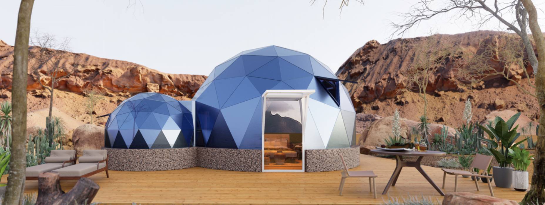 清镇市球形智能光伏玻璃星空房